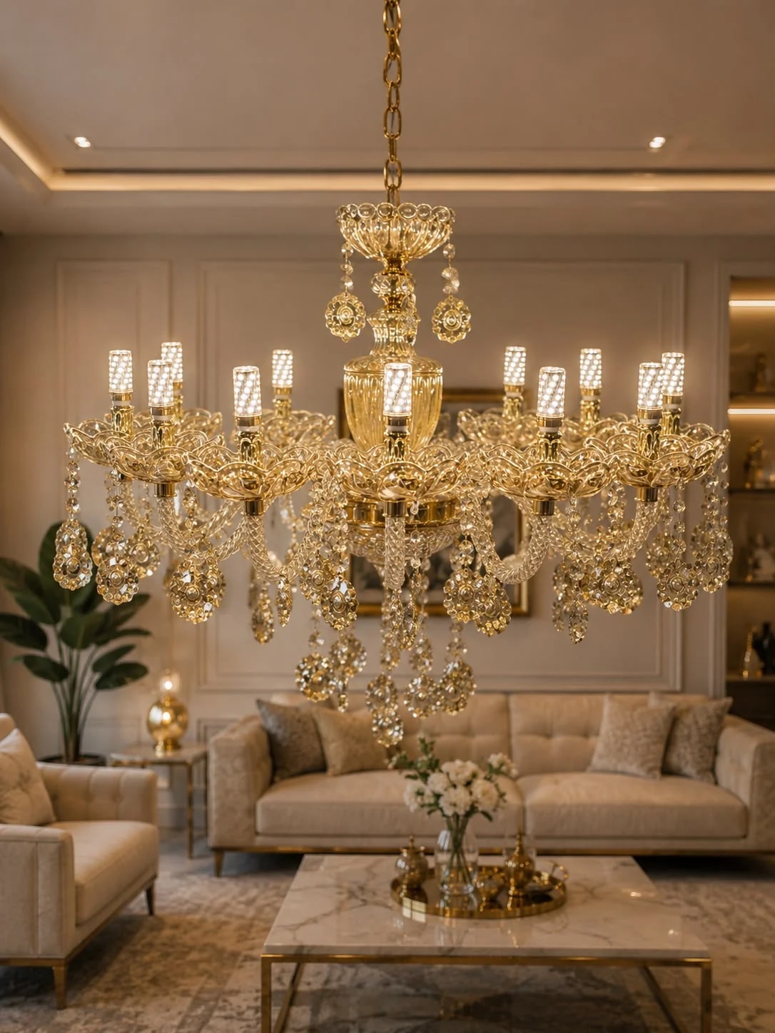 Lustre Cristal Impérial Classique