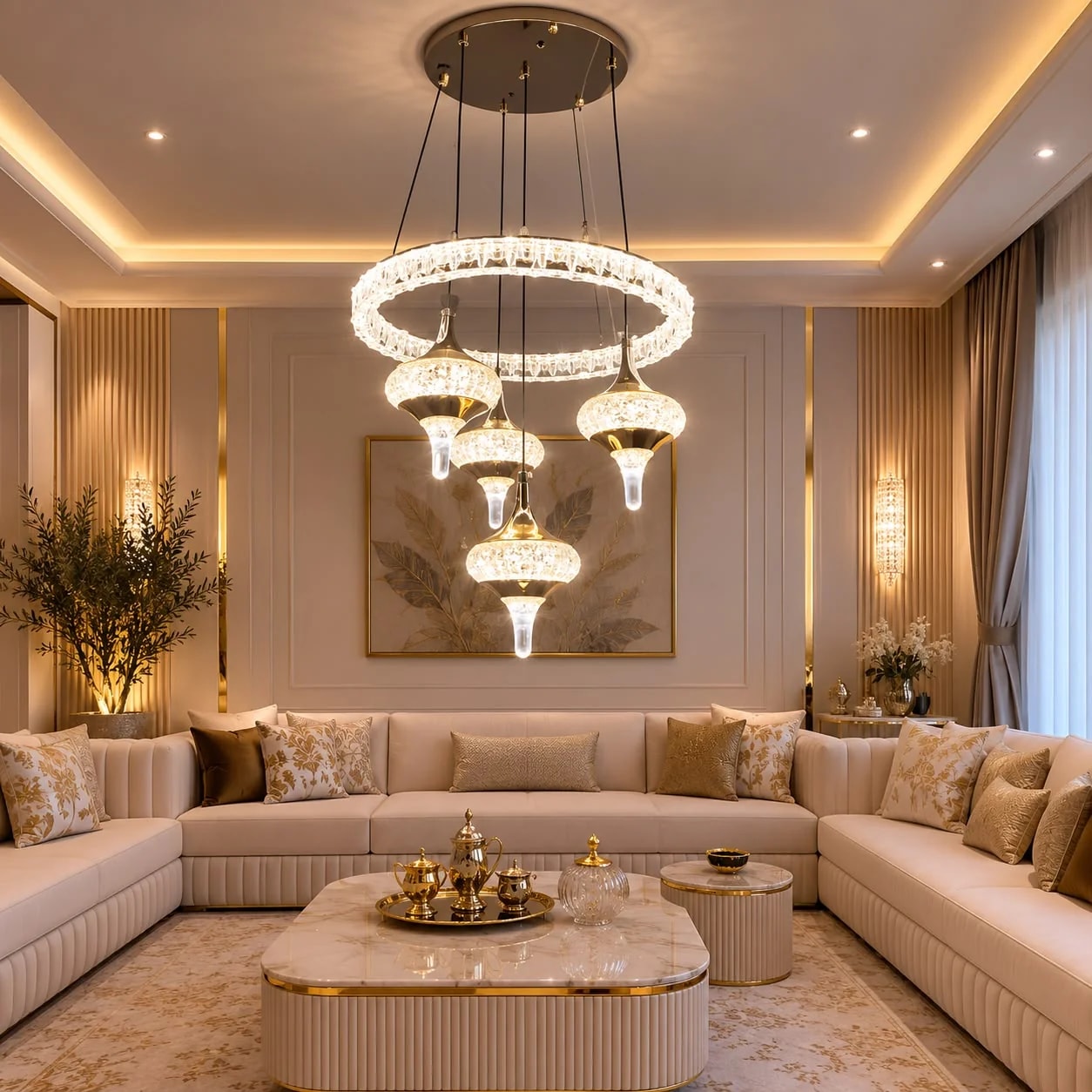 Lustre Cluster Lanternes Marocaines